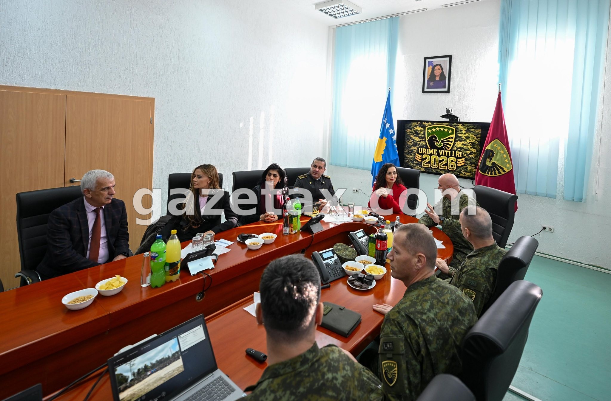 Osmani uron pjesëtarët e FSK-së për suksese në vitin 2026