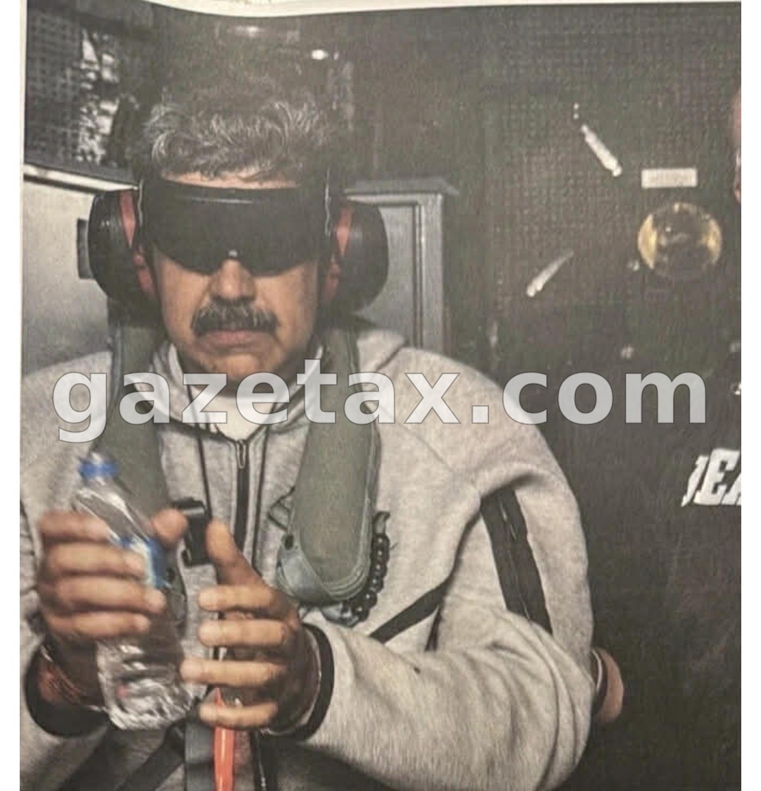 Sy e vesh të mbyllur | Trump publikon pamje të Maduros në dorë të Amerikës