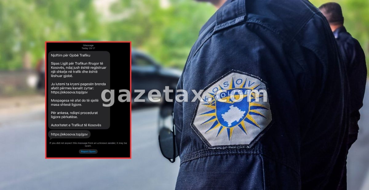 Mesazhet për gjoba trafiku, Policia-qytetarëve: Janë mashtrime, mos kryeni pagesa e mos jepni të dhëna personale
