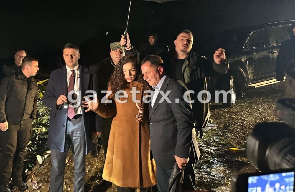 Osmani viziton Malishevën pas situatës së rënduar nga vërshimet