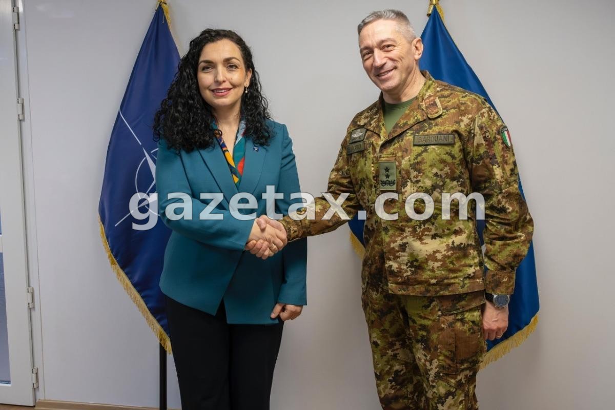 Presidentja Osmani pas takimit me komandantin e KFOR-it: Bashkëpunimi mbetet thelbësor për ruajtjen e paqes
