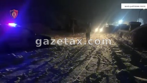 Rrezik nga orteqet, policia shqiptare bllokon rrugën që ço drejt Thethit