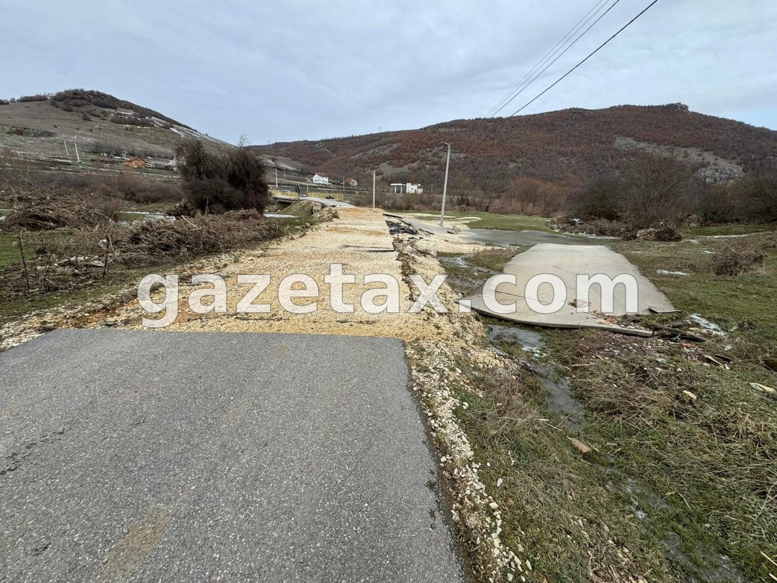 Ja ku ka përfunduar asfalti në Dobroshec të Drenasit