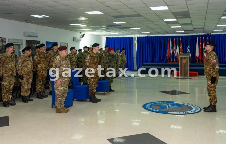 Pjesëtarët e KFOR-it nderohen me medaljen e NATO-s për shërbim ndaj paqes në Kosovë