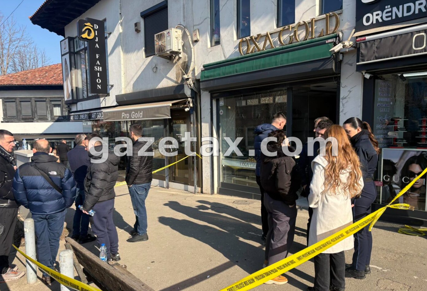 Ekskluzive | 650 mijë euro  ari “avullohen” nga Oxa Gold në Prishtinë: Hajnat shpojnë murin dhe vjedhin arin