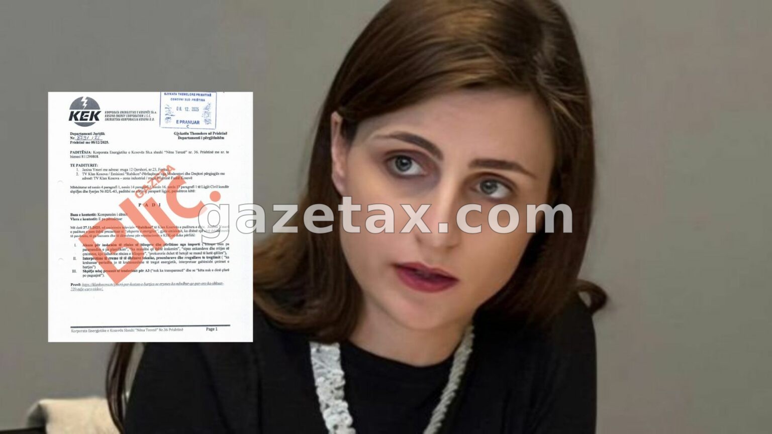 Ymeri reagon pas padisë nga KEK-u: Kurti po më përndjek politikisht