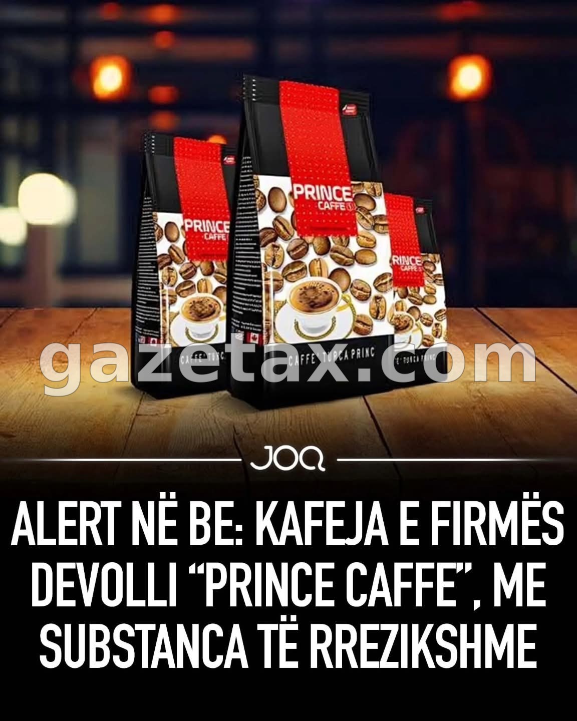 Prince Caffe” e Devolli Corporation ka rezultuar me prani të akrilamideve në Kroaci