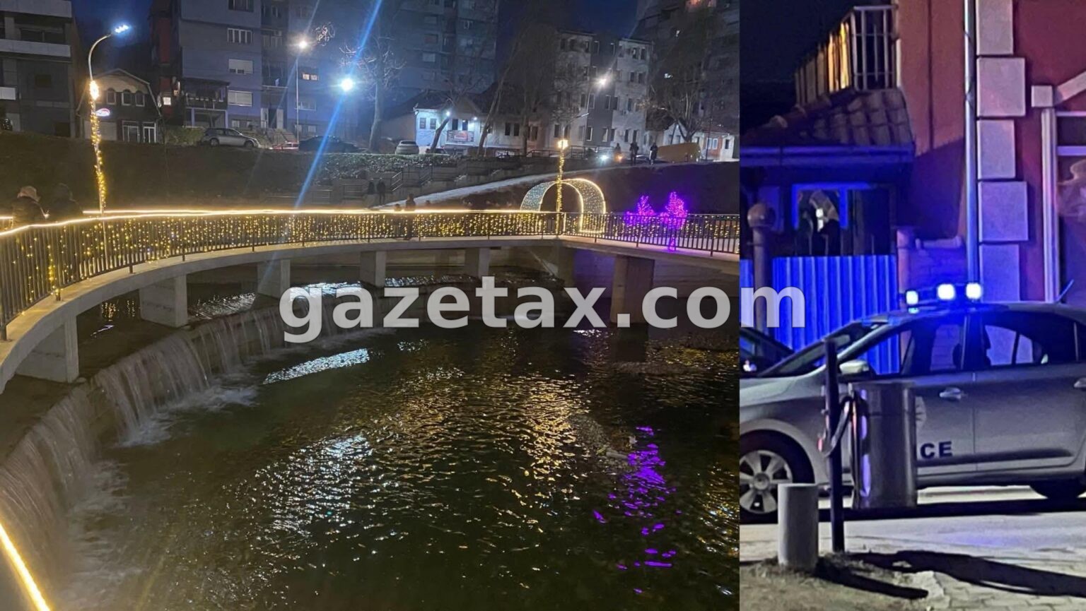 Një grua bie nga ura e re e Ibrit, shpëtohet nga një polic – dërgohet në Emergjencë