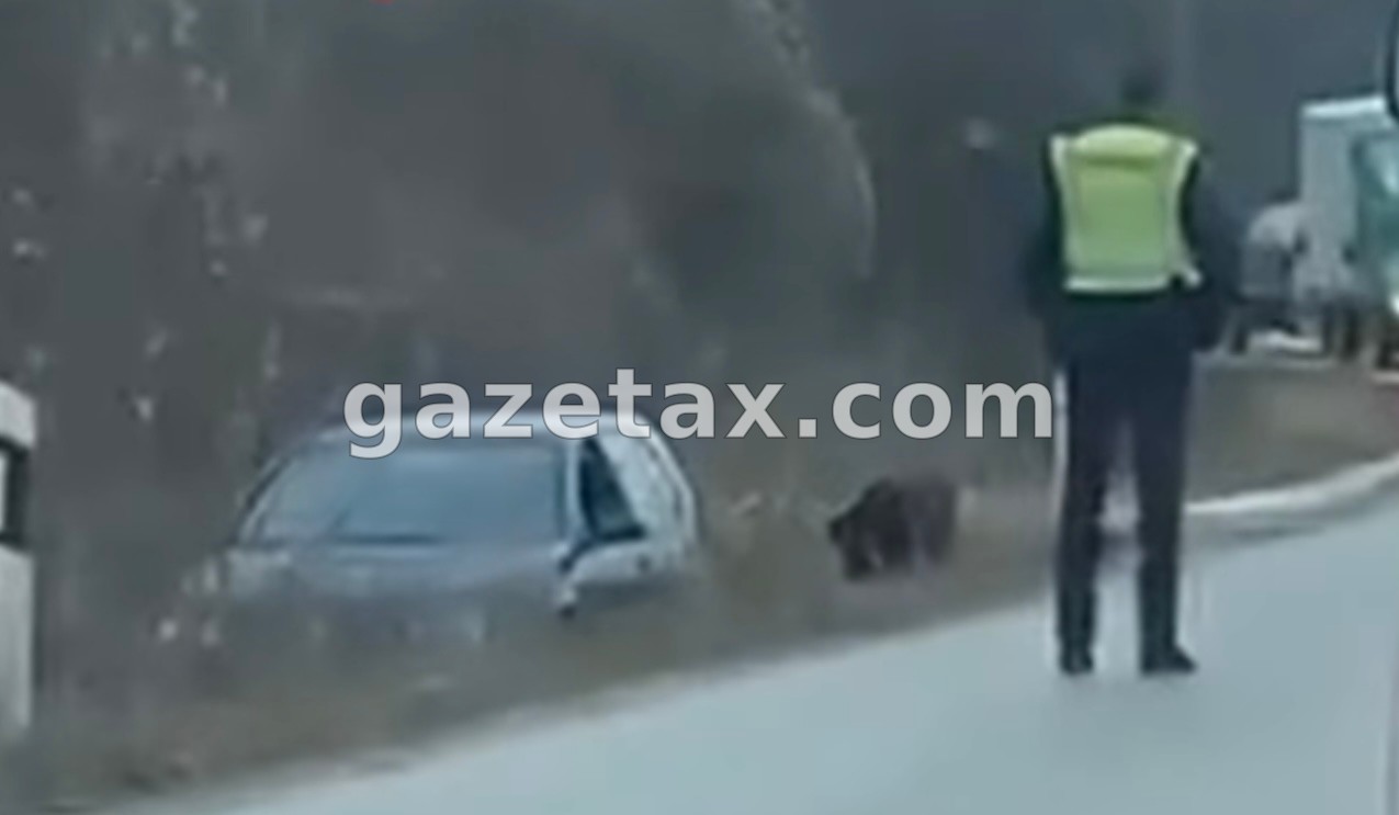 Aksident i rëndë në Banjë të Istogut, vetura përfundon jashtë rrugës